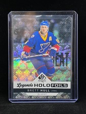 2024-25 SP Authentic Legends Holofoils #HFL-45 Brett Hull - St. Louis Blues