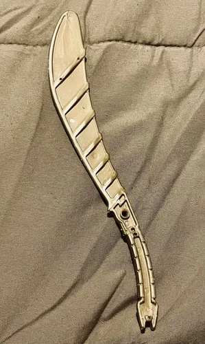 Vintage Bandai Power Rangers White Tigerzord Gold Sword Tail Part 1994