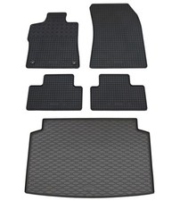 Gummi Fußmatten Kofferraumwanne für Opel Astra L 2022- Set Gummimatten Auslage