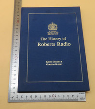 The History Of Roberts Radio Keith Geddes HB 1st 1987 Signed Richard Roberts
