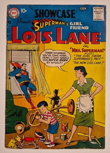 Showcase #9 (1957, DC) GD 1st Superman's Girl Friend Lois Lane Try-Out Issue