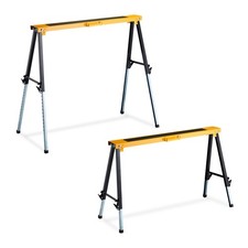 Tréteaux supports de bricolage 100 kg orange tréteaux pliables tréteaux pliants