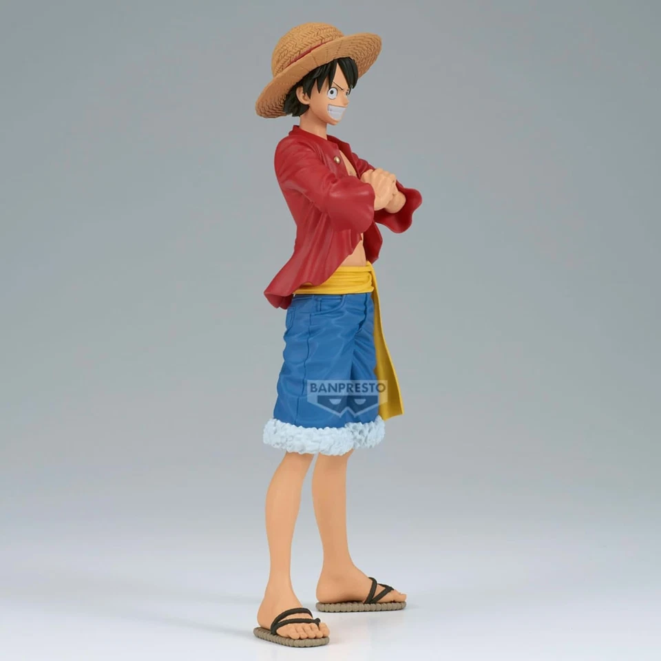 BANPRESTO ONE PIECE Figura Monkey Luffy 19cm Serie GRANDLINE SPECIAL Originale - Immagine 2 di 4