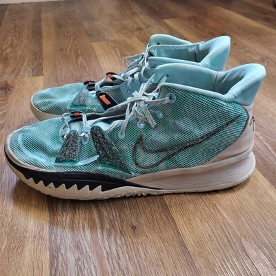 Nike Kyrie 7 Copa Basketballschuhe aquablau granitgrau 51,5 Herren UK Größe 16
