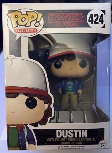 Funko Pop! Vinyl: Stranger Things - Dustin Henderson (w/ Compass) #424