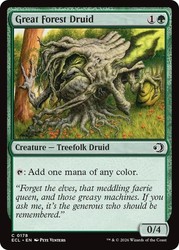 Great Forest Druid #178 Lorwyn Eclipsed Foil