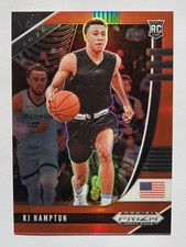 2020 Panini Prizm Draft Picks Rj Hampton Red 160/299