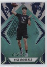 2020 Panini Phoenix Rookies Teal /175 Cole McDonald #186 4f5