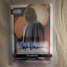 Topps Star Wars Finest The Modifier Thundercat Autograph Card