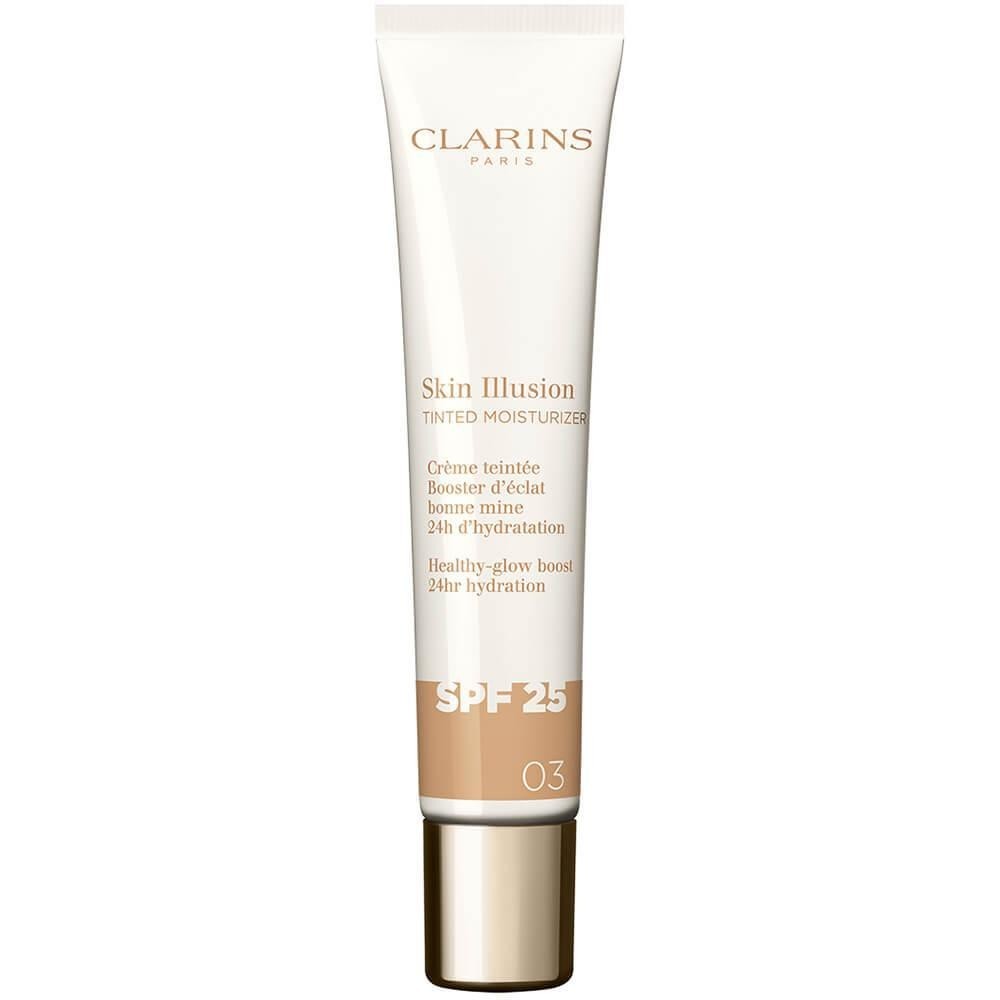 Mai più pelle opaca! Clarins Skin Illusion Tinted Moisturizer 03