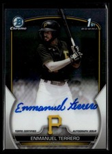 2023 Bowman Chrome #CPA-ETO Enmanuel Terrero Prospect Autographs