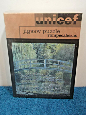 DER SEEROSENTEICH (MONET) - 1200-TEILIGES PUZZLE - UNICEF - NEU & VERSIEGELT
