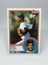 1983 Mark Clear #162 Boston Red Sox Topps Free Shipping
