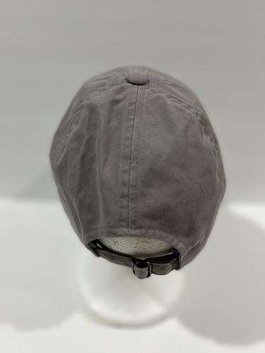 Peter Millar Mens Golf Hat Gray Baseball Adjustable Strapback Crown Logo Cap - Picture 3 of 6