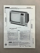 Sears 562.40720350 Service Manual Sams Photofact Free Shipping