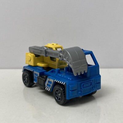RARE 2018 Matchbox Blue Yellow Inc INC MBXcavator