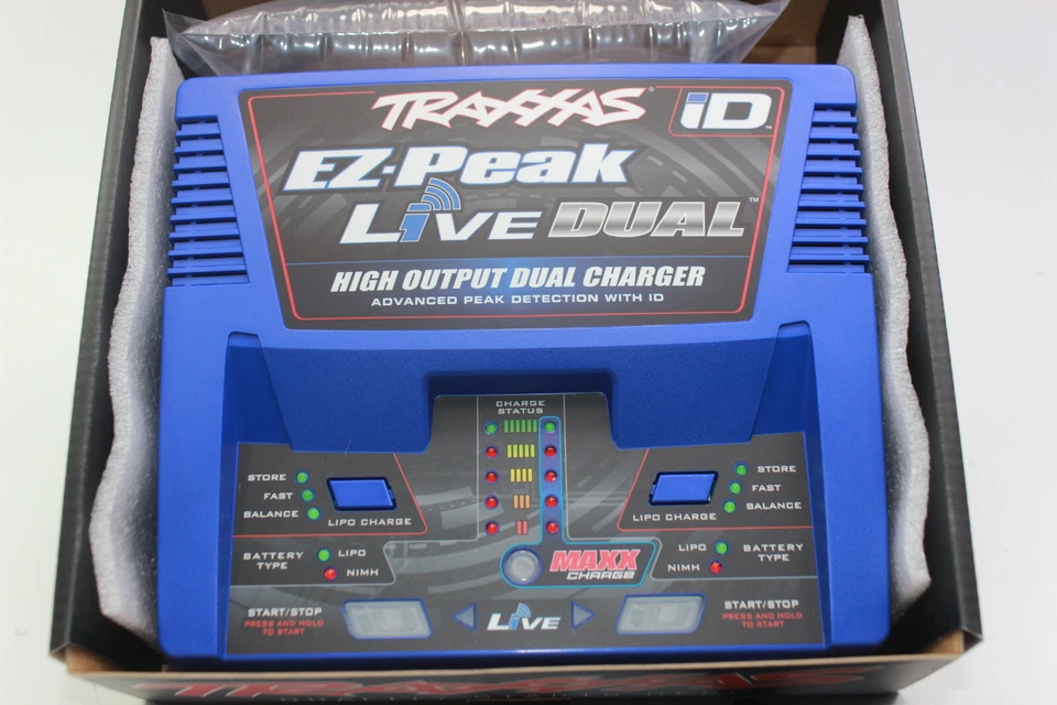 Traxxas 2973 G Dual EZ-Peak Live 200 Watt NiMH/Lipo Fast Charger NEW in OVP - Image 3 of 3