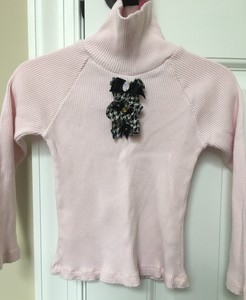 girls ribbed turtleneck