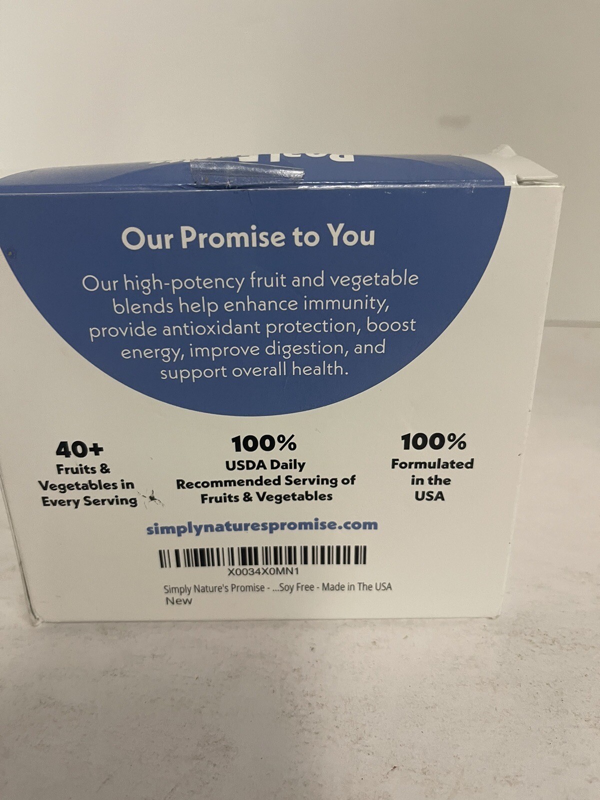 Simply Nature's Promise Fruit and Vegetable Supplements 3/25 eBay