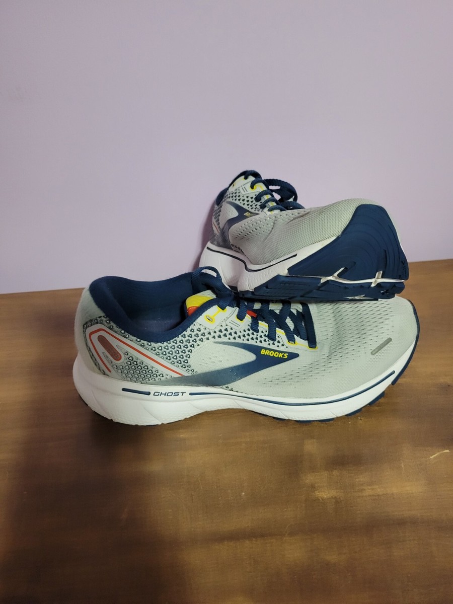 Brooks Ghost 14 Mens Size 8.5 D Shoes Gray Blue Running  display picture 1