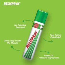 Relispray Instant Pain Relief Spray 75 gm For Muscle Pain  Joint Pain F S