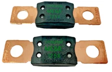 Lot of 2 NEW MEGA 125 Amp, 32V DC Time Delay (Slow Blow) Fuse 0298125