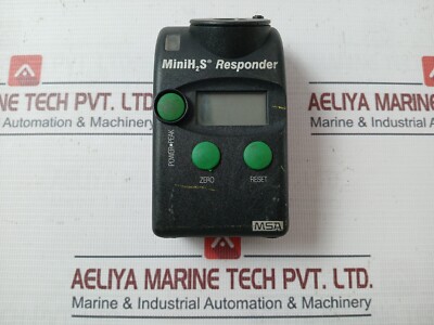 MSA MINI H2S RESPONDER Oxygen Detector