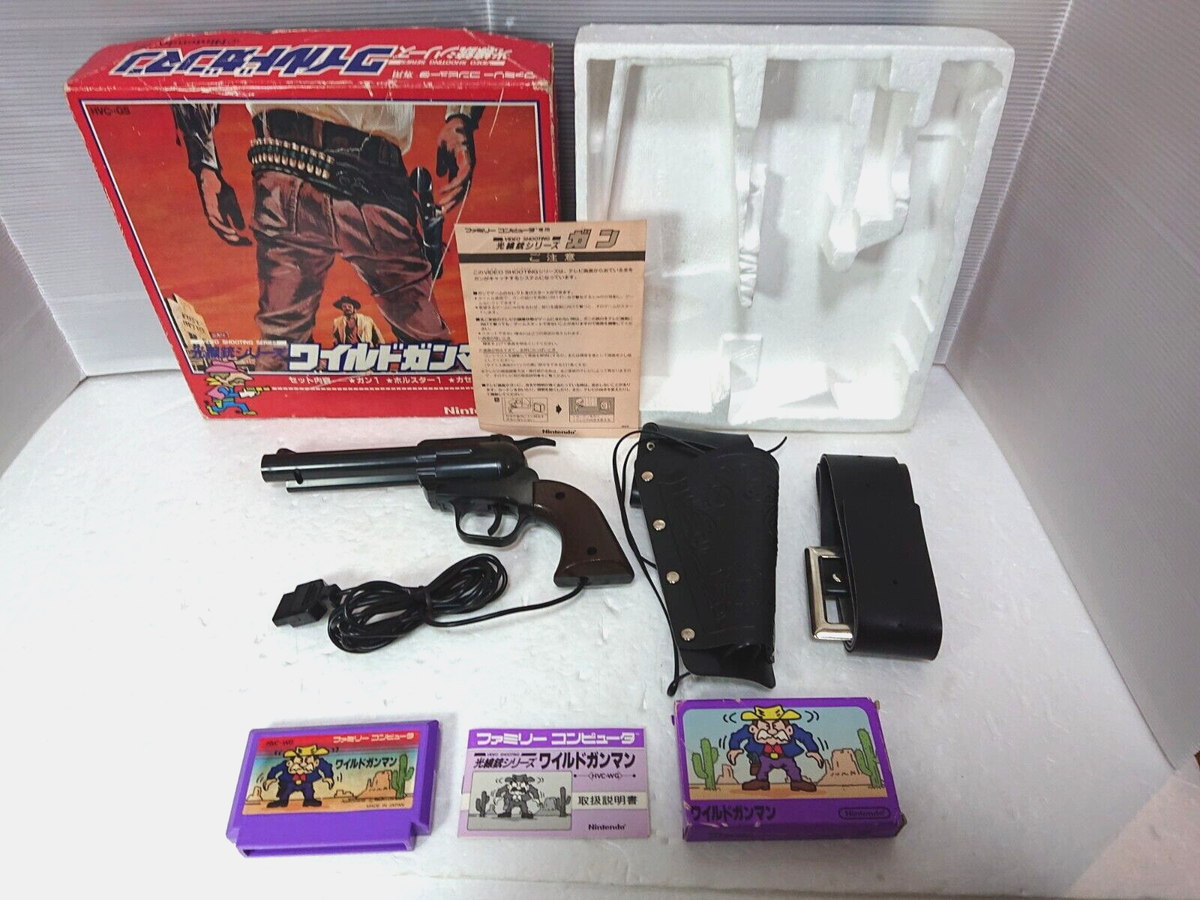 ワイルドガンマンセット ファミコン WILD GUNMAN SET 希少品 ワイルドガンマンセット ファミコン WILD GUNMAN SET 希少品