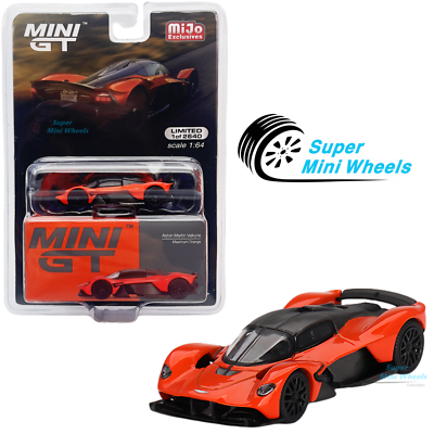 Mini GT 1:64 Aston Martin Valkyrie Maximum Orange #678 | eBay