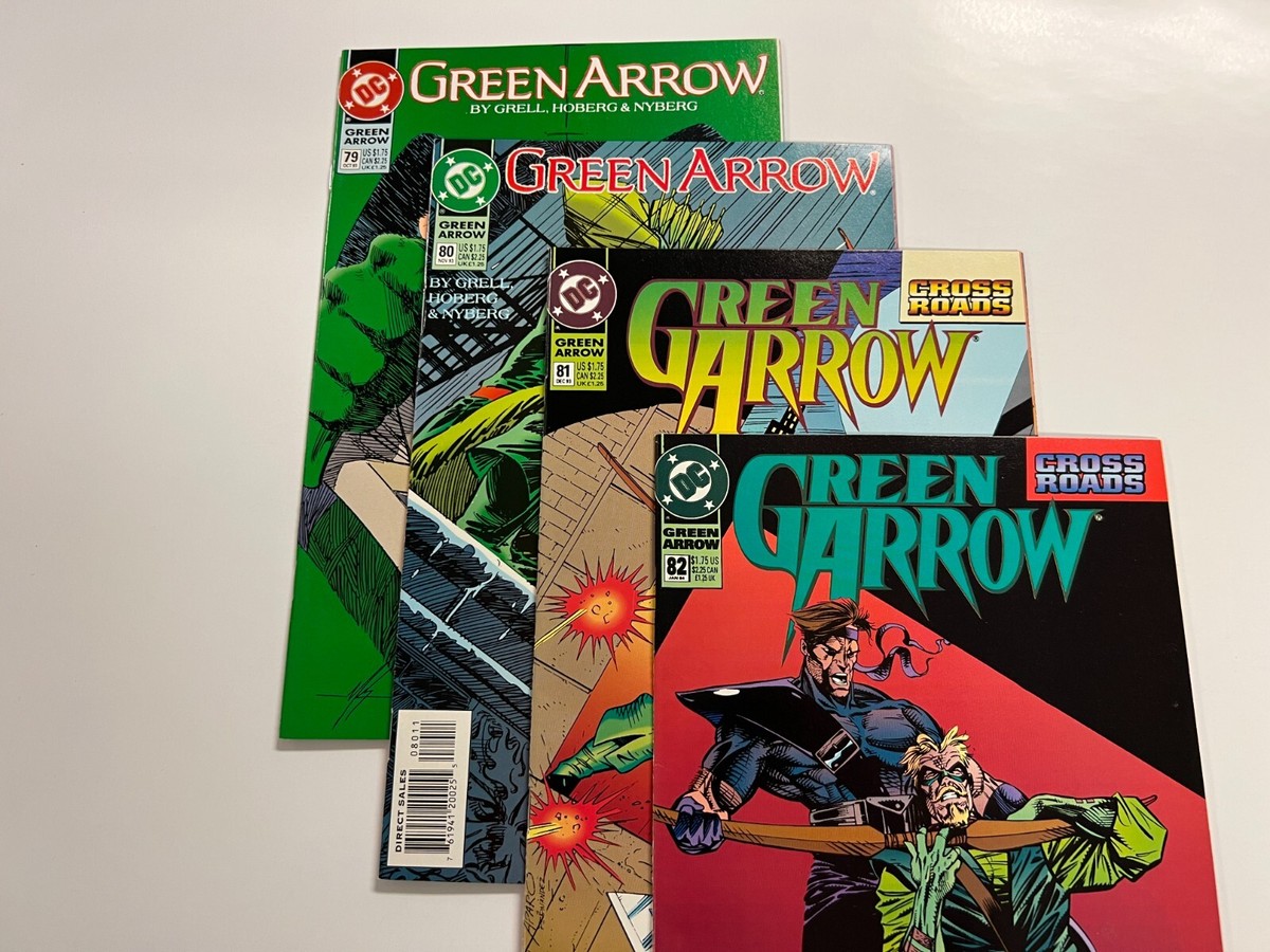 4 Green Arrow DC Comic Books # 79 80 81 82 Batman Superman