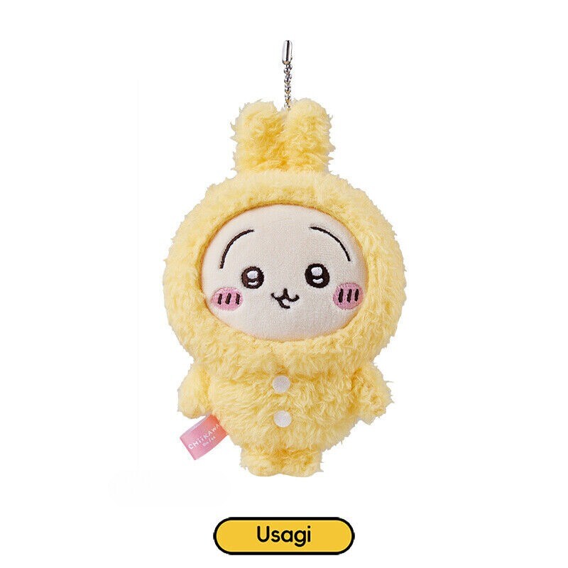 MINISO x Chiikawa Hachiware Usagi Plush Keychain Pendant