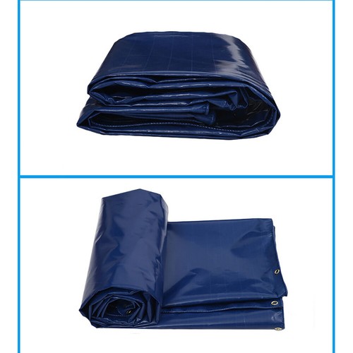 Waterproof Anti-UV Tarpaulin Tarp Canvas Heavy Duty Camping Poly Tarps Cover - Picture 6 of 6