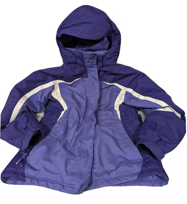 LL BEAN THINSULATE HOODED WINTER JACKET Girl's Sz Large