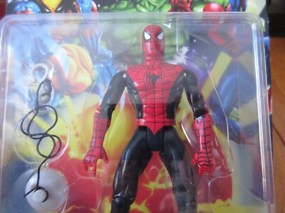 1996 Spider-Man w/ Web Swinging Action Universe Toy Biz Action