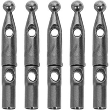 10Pcs Metal Umbrella Bone Covers Tail Beads Replacement Umbrella Repairing