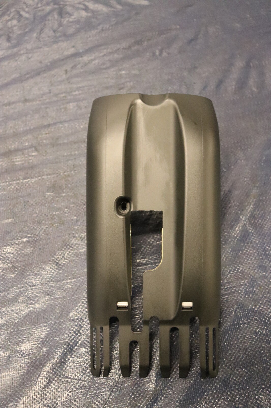 2012 AUDI R8 5.2 QUATTRO SPYDER V10 OEM BLACK STEERING COLUMN COVER #1256