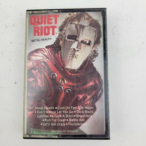 Quiet Riot Metal Health CASSETTE Tape 1983 CBS/Pasha - Picture 3 of 5