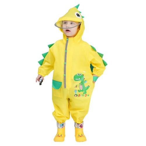 One Piece Kids Rain Suit Hooded 