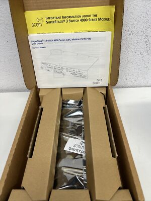 3com SuperStack 3 Switch 4900 4port GBIC モジュール 3C17714 p706p5g 3Com 3C17714 SuperStack 3 Switch 4900 GBIC Module | eBay