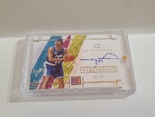 2020 Impeccable Rick Fox Extravagance Auto Gold EA-RFX 5/10 LAKERS Magnet Case