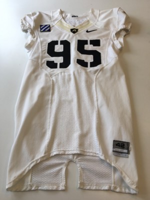 Game Worn Used Army Black Knights 