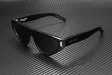 SAINT LAURENT SL 468 001 Black Cat Eye 55 mm Women's Sunglasses