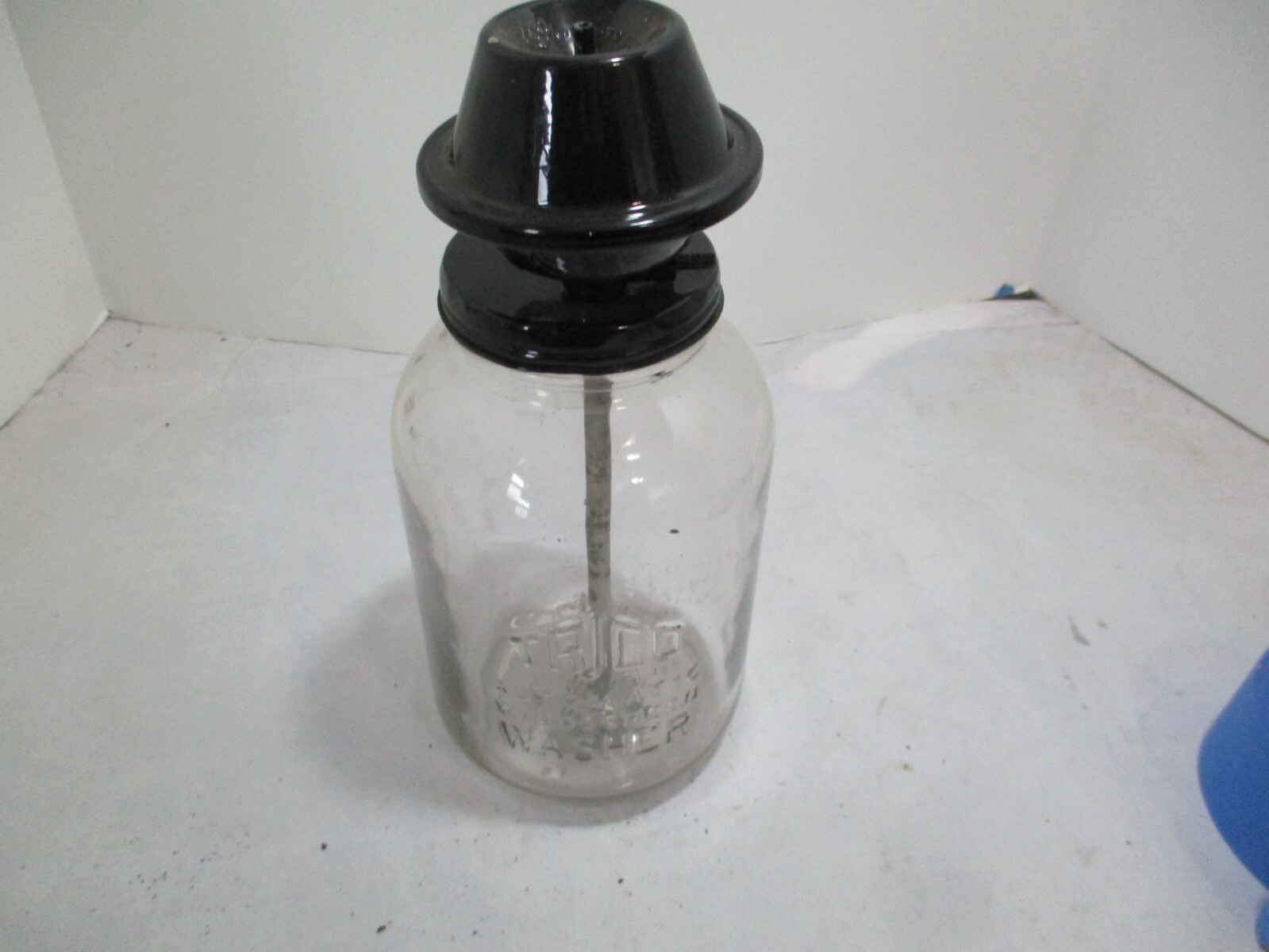 TRICO washer bottle & bracket (fits English cars Rolls, Bentley, Jaguar) used