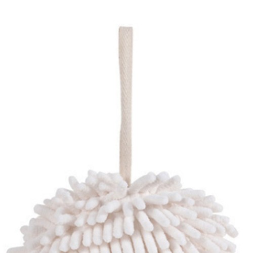 Hand Towel Hanging Cute Thickened Absorbent Quick Drying Soft Ball Hand Towels - Picture 10 of 12