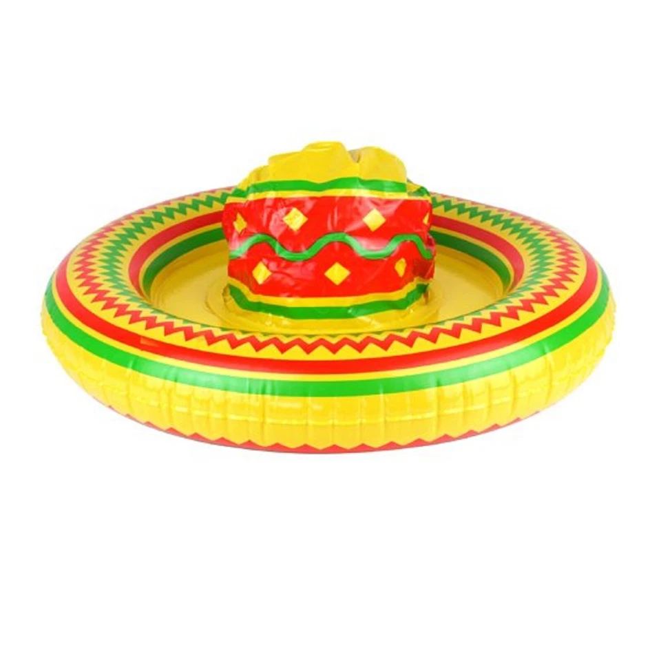 Mexican Themed Fancy Dress Cartel Costume Sombrero Hat Glasses Moustache Tash - Image 3 of 4