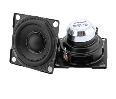 Full Range Speaker Unit Neodymium Magnetic Loudspeaker 2 Inch 6 Ohm 15W DIY 2Pcs
