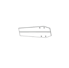 SOC058 047B Foosball Table Right and Left leg