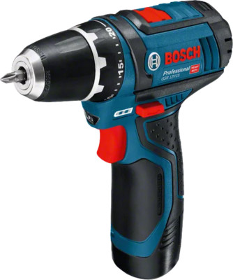 Bosch Professional GSR10.8-2-LI, 10.8V Cordless 2 Speed Drill Driver, Bare Tool