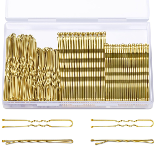 Hair Pins, 100PCS Bobby Pins Blonde Hair, 100PCS Bun Hair Pins for Women - 第 11/12 張圖片