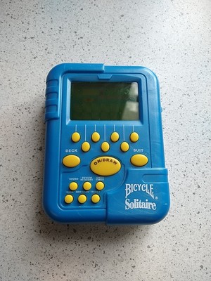 Techno Source Bicycle Illuminated Solitaire Handheld Game 2004 Very Clean